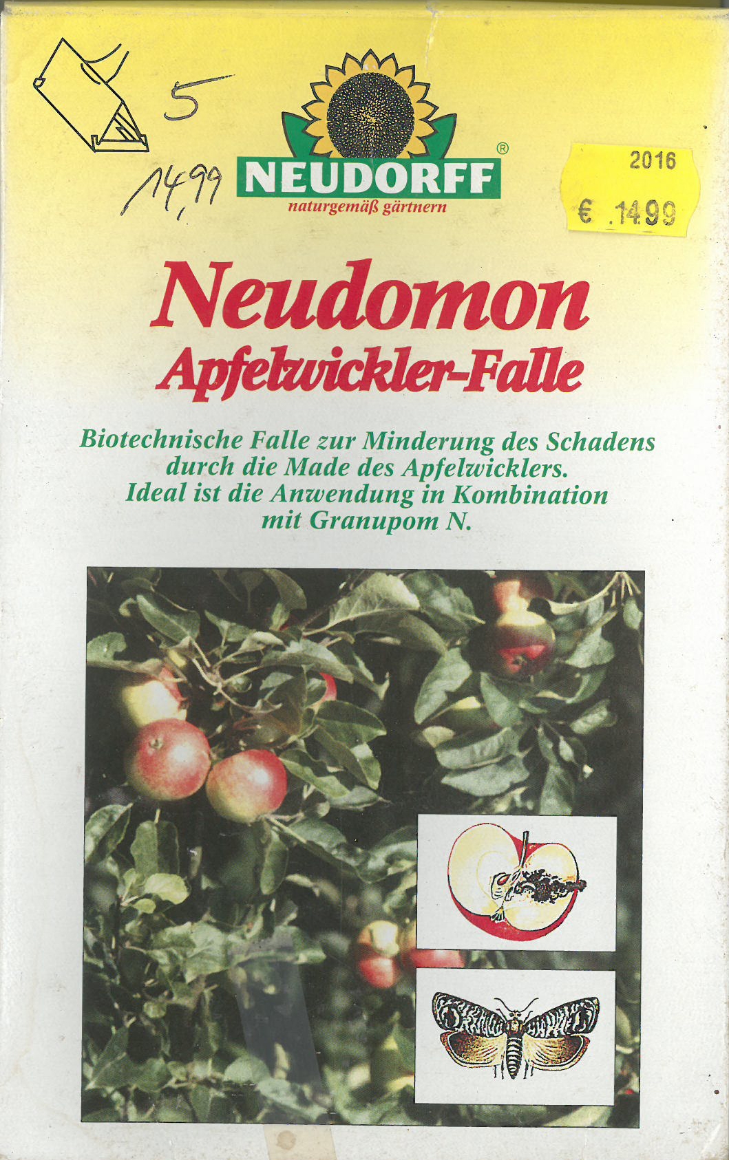 Apfelmaden-Wicklerfalle Neudorf